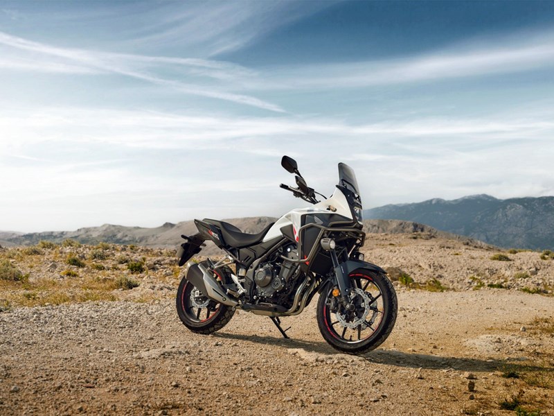 Die Honda NX500 2024.