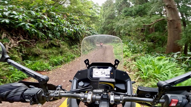 Motorradfahren auf den Azoren 