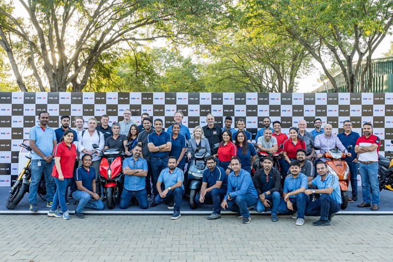 1000PS bei TVS in Indien