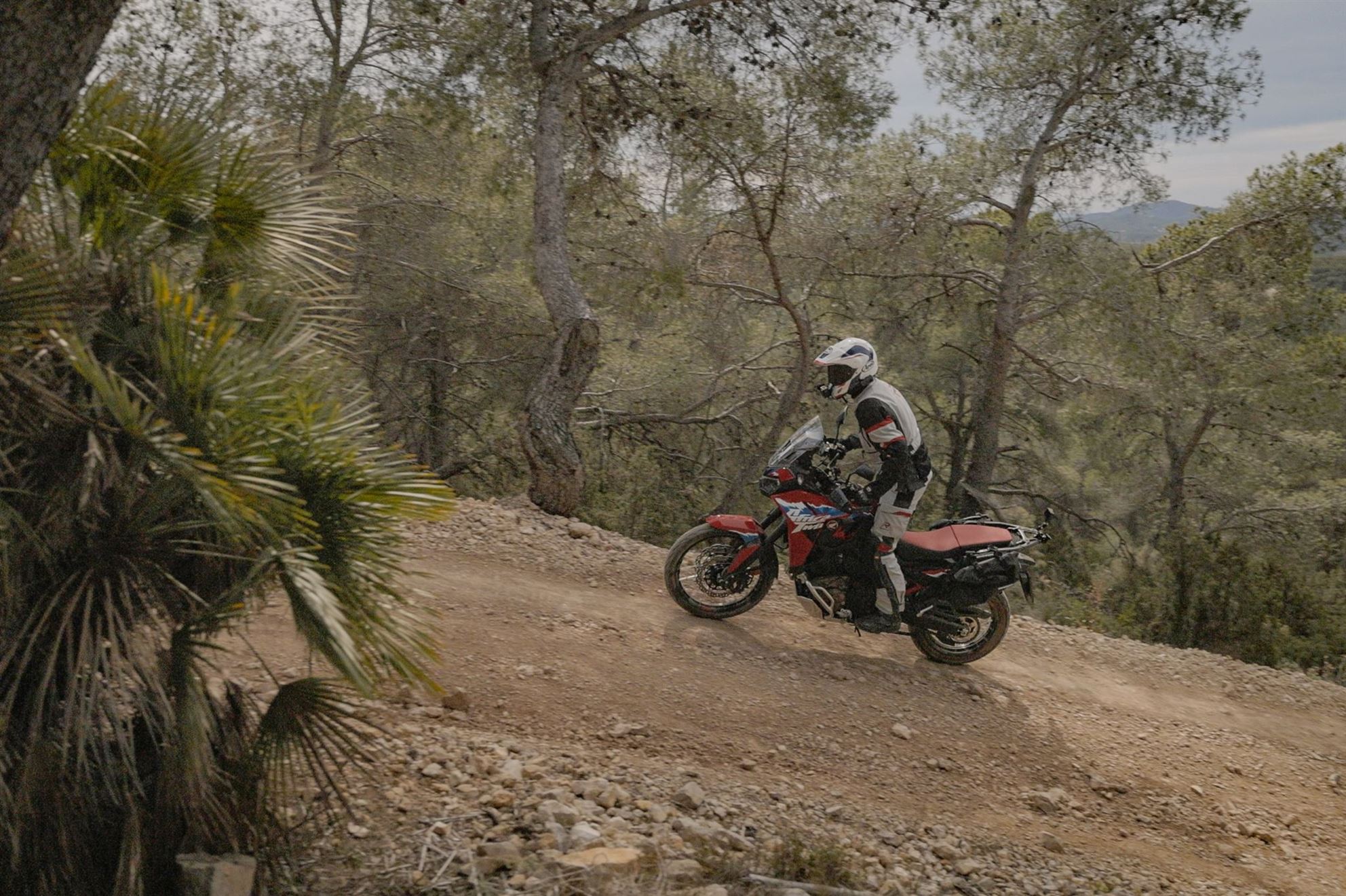 Test terena Honda Africa Twin ES Offroad 2024