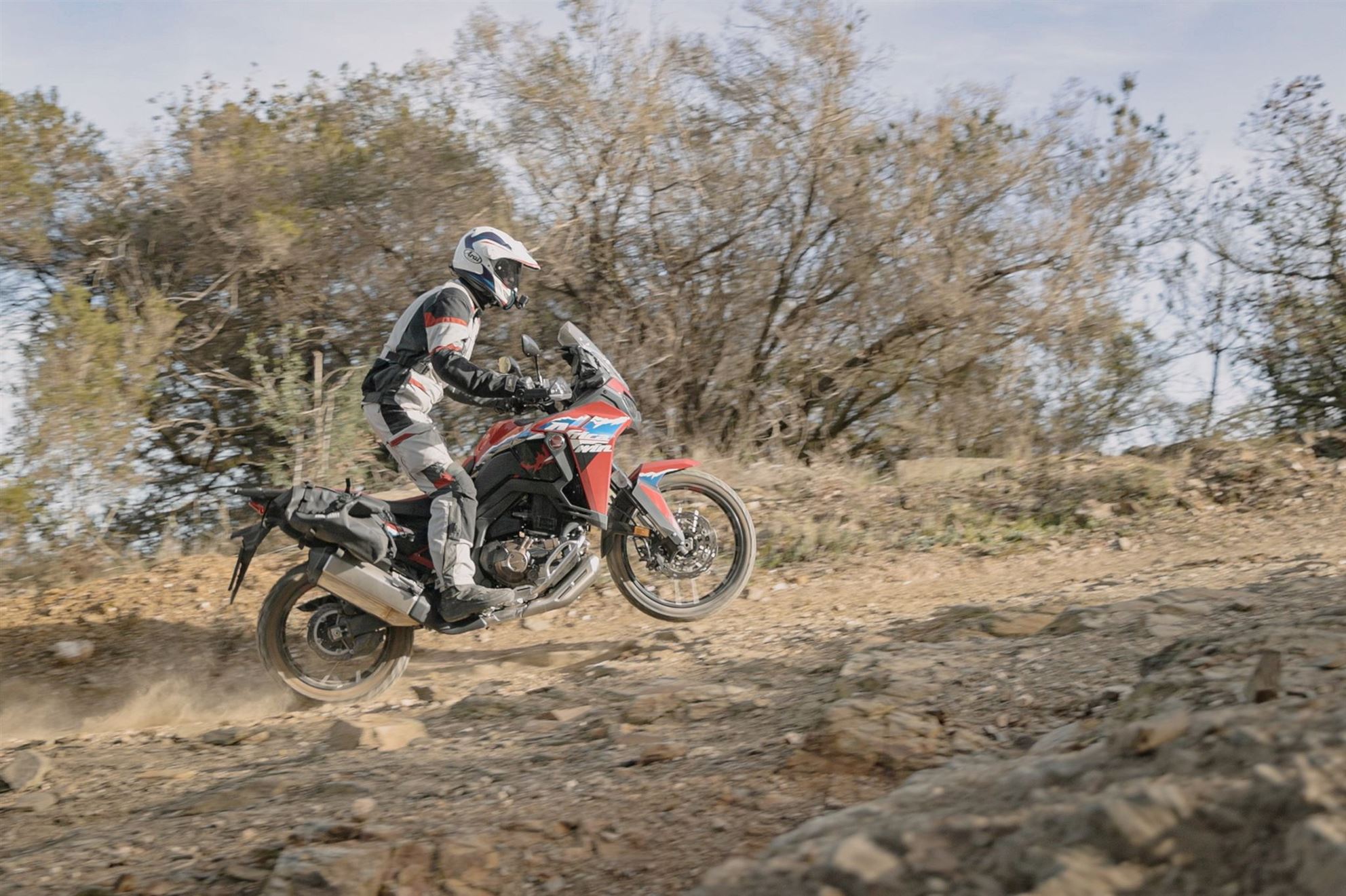 Honda Africa Twin ES Offroad test 2024