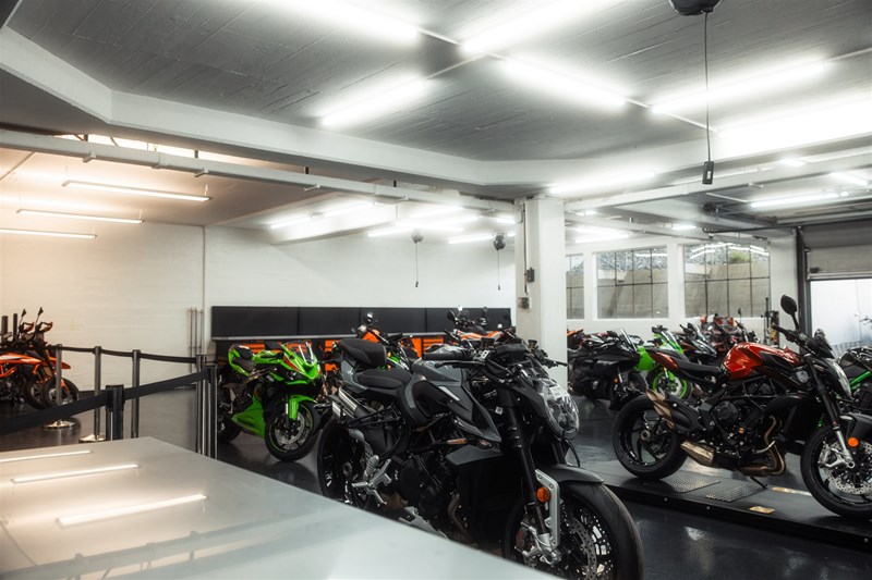 Komplett neuer Werkstattbereich in der Filiale Zürich Nord