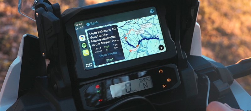 Connectivity der Africa Twin Adventure Sports 2024