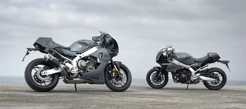 Yamaha XSR 900 GP in schwarz und grau Yamaha XSR 900 GP in schwarz und grau
