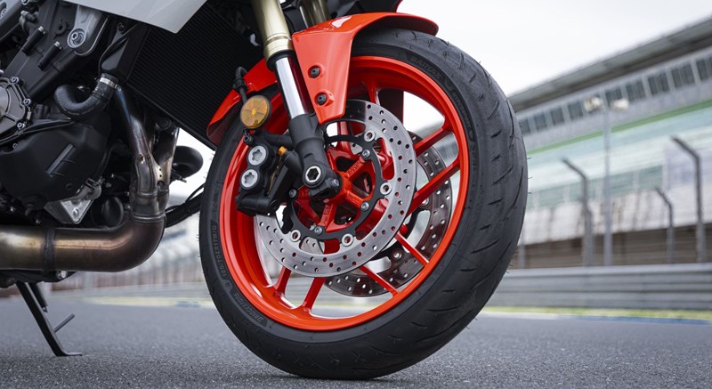 Bremse der Yamaha XSR 900 GP Bremse der Yamaha XSR 900 GP