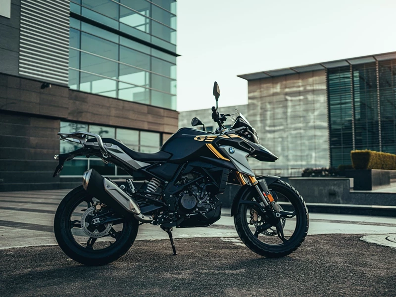 Die BMW G 310 GS. Die BMW G 310 GS.