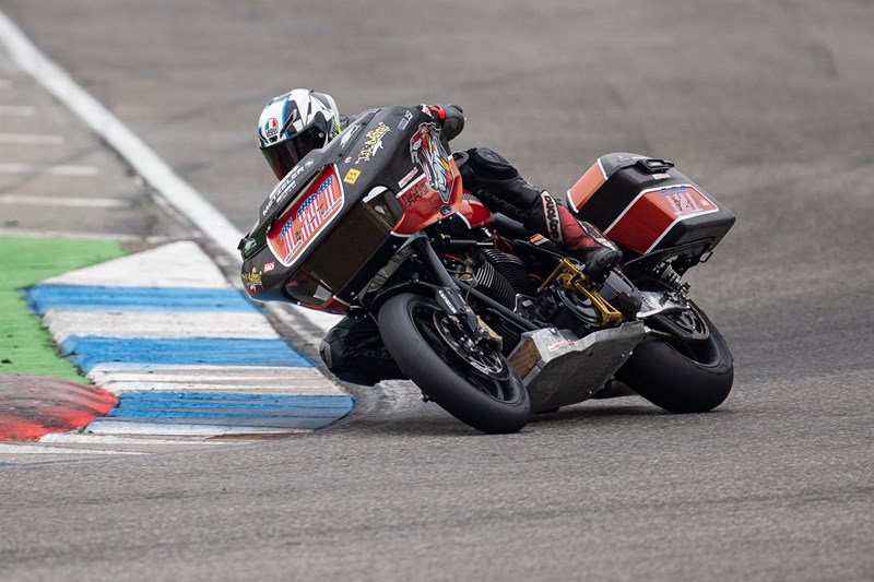 Harley sta portando le bagger da corsa anche in Europa.