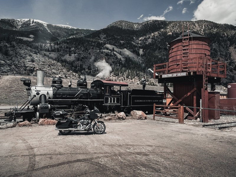 Harley Davidson Dampflok Harley Davidson Dampflok