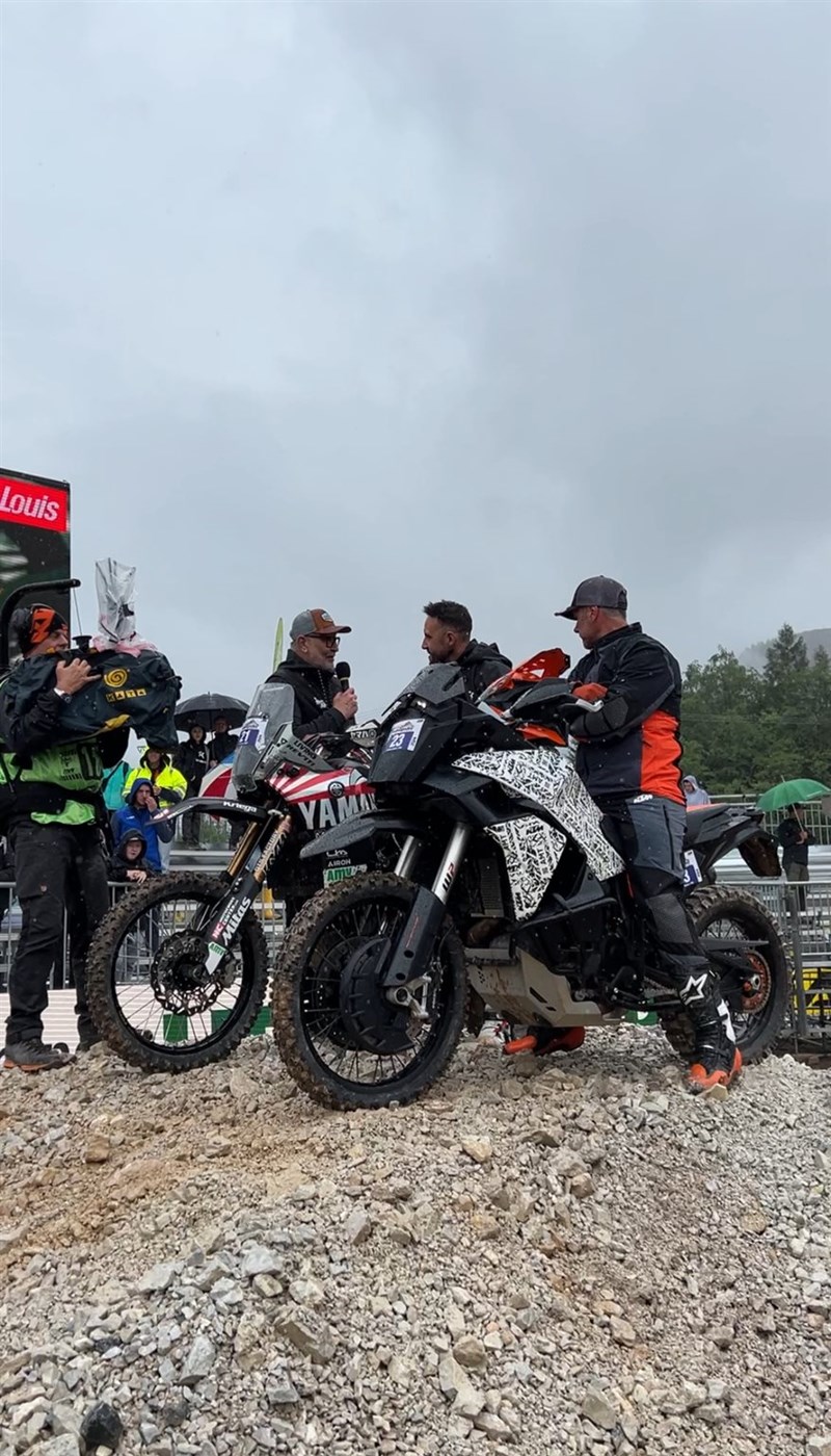 Prototypen Motorräder Erzberg