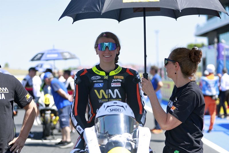 Erstes Rennen der Womens Circuit Racing World Championship Erstes Rennen der Womens Circuit Racing World Championship