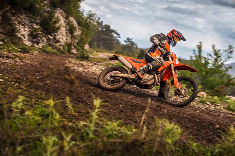 Die KTM EXC SIX DAYS Baureihe.