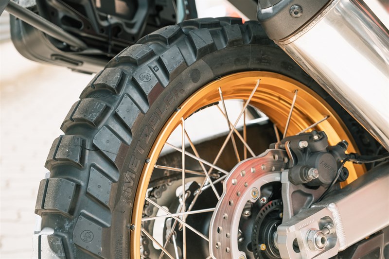 Motorradfahren lernen - die Hinterradbremse