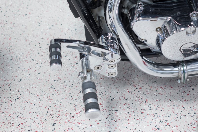 Grünes Licht für diese Fußrastenanlage.