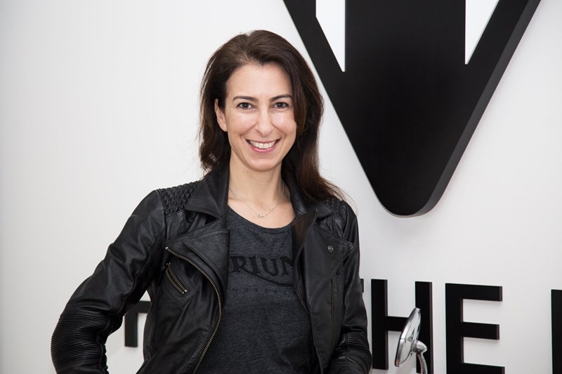 Natalie Kavafyan Triumph Motorrad Deutschland