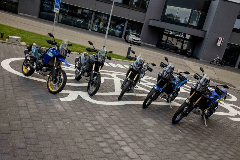 Die Ténéré Modellfamilie beinhaltet eine Alternative für jeden Fahrertyp Die Ténéré Modellfamilie beinhaltet eine Alternative für jeden Fahrertyp