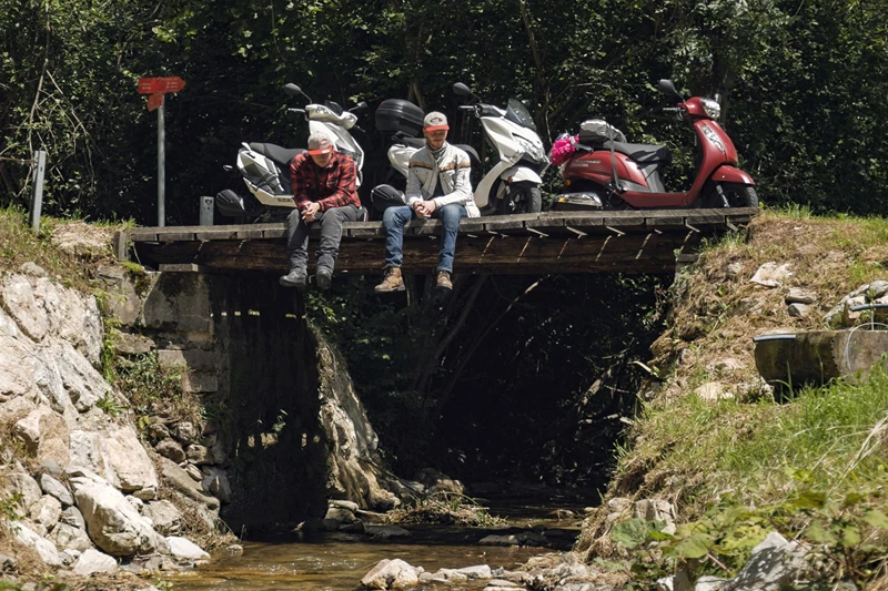 Mit niedrigem Tempo findet man auch charmante Orte, die sich für kleine Pausen eignen Mit niedrigem Tempo findet man auch charmante Orte, die sich für kleine Pausen eignen