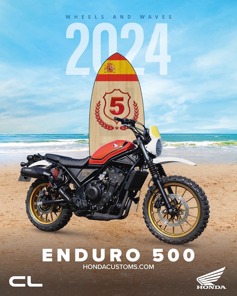 Platz 5. - Enduro 500
