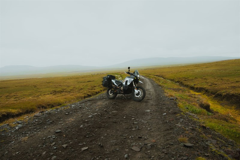 Die ersten paar Meter auf isländischem Boden am ersten Tag