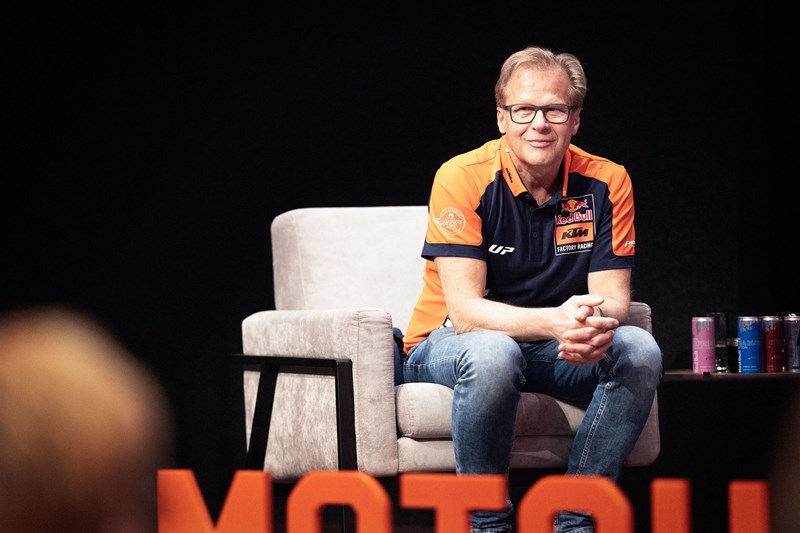 KTM-Ingenieur Wolfgang Felber. KTM-Ingenieur Wolfgang Felber.
