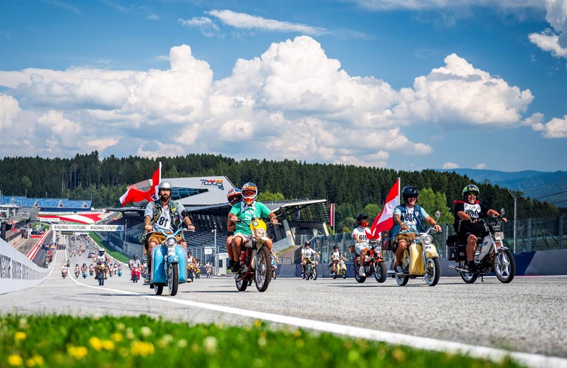 Die MopedGP feierte dieses Jahr Prämiere.