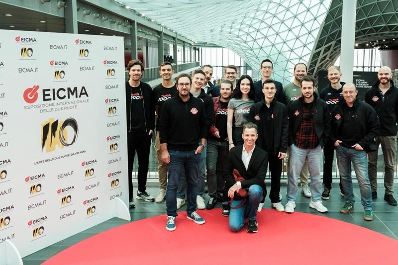 Das 1000PS Team auf der EICMA 2024
