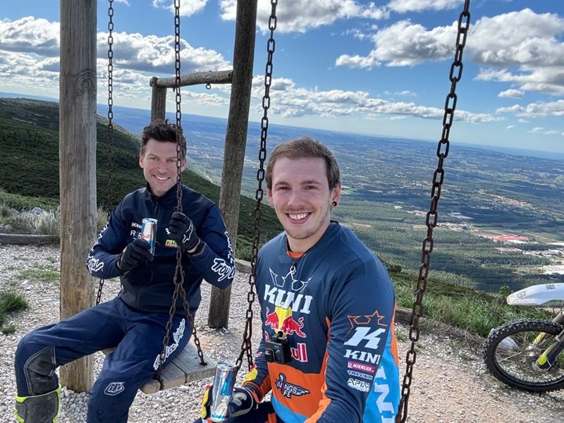 Nach einer ordentlichen Bergwertung über Stock und Stein brauchts mal eine Pause