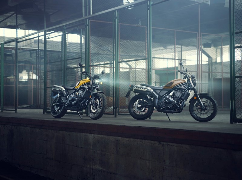 Die Honda CL500 2025.