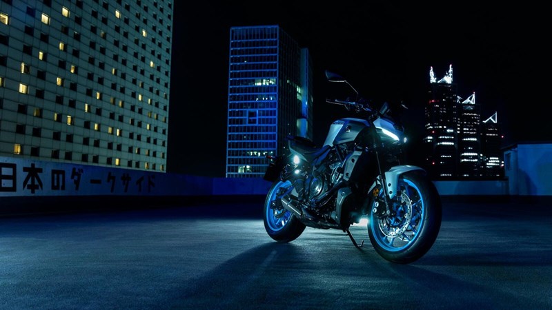 Die neue Yamaha MT-07 2025.