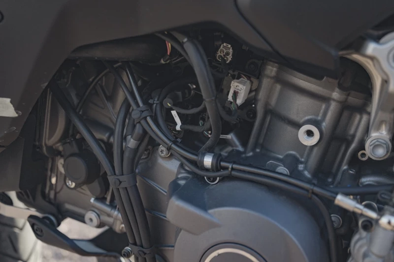 Verarbeitungsdetails der Ducati Multistrada V2 S Verarbeitungsdetails der Ducati Multistrada V2 S
