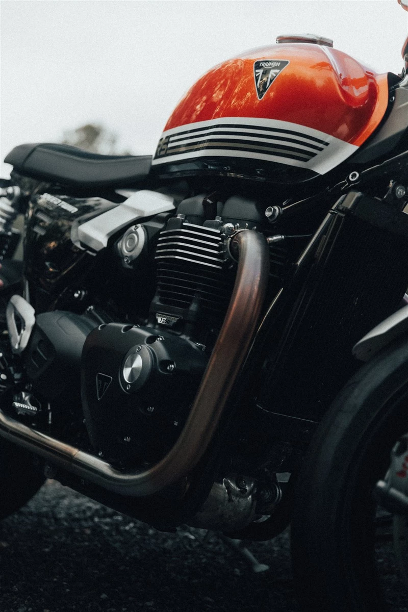 Triumph Speed Twin 1200 RS im Barcelona-Test Triumph Speed Twin 1200 RS im Barcelona-Test