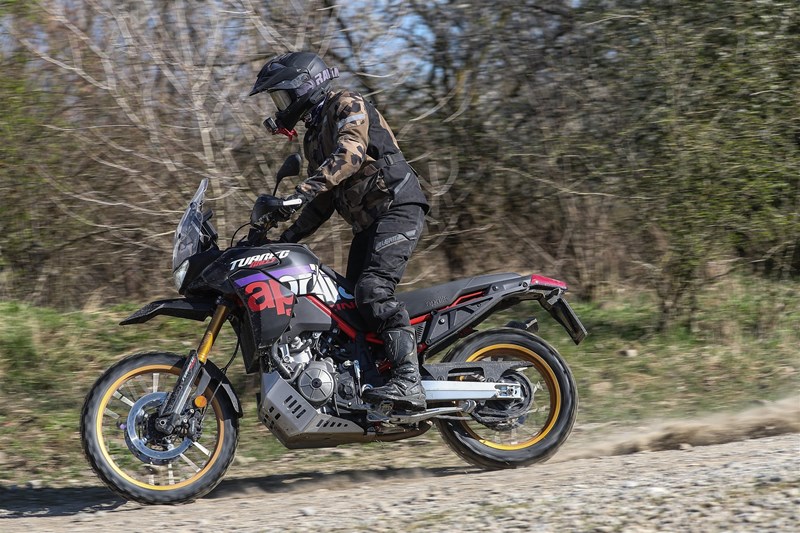 Aprilia Tuareg Rally - optimiert für den Offroadeinsatz