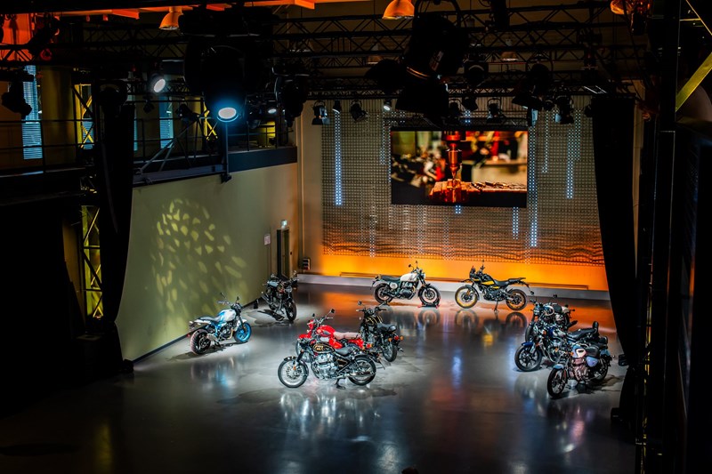 Royal Enfield Modellpalette