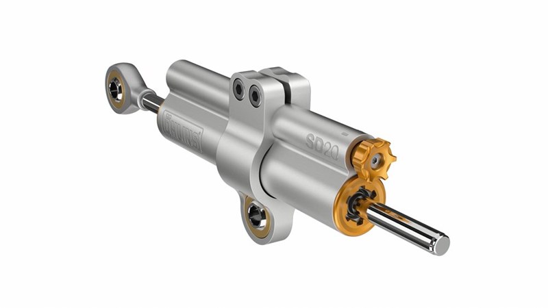 Mehr Kontrolle für die Straße: Öhlins SD 20 Lenkungsdämpfer Mehr Kontrolle für die Straße: Öhlins SD 20 Lenkungsdämpfer