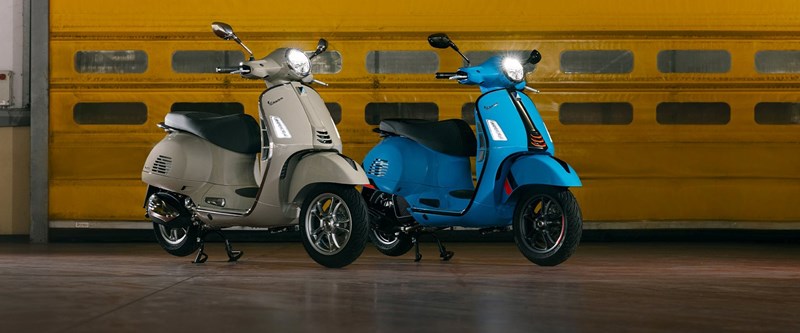 Die Vespa GTS.