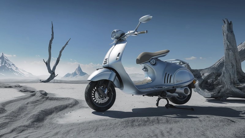 Die Vespa 946 Snake.