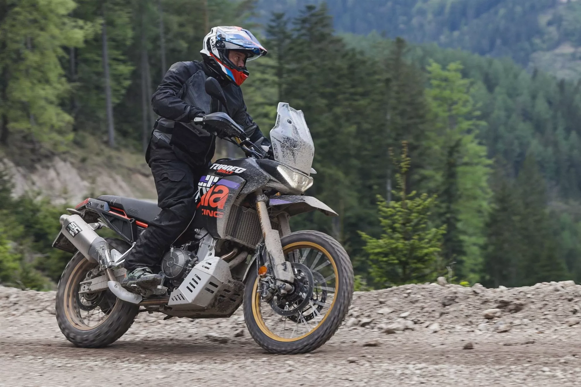 Aprilia Tuareg 660 Rally Offroad Test 2025 - Terrängutmaning