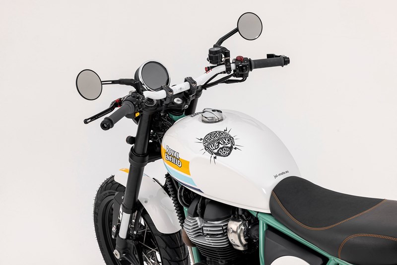 LSL zeigt Supermoto-Umbau der Royal Enfield Bear 650