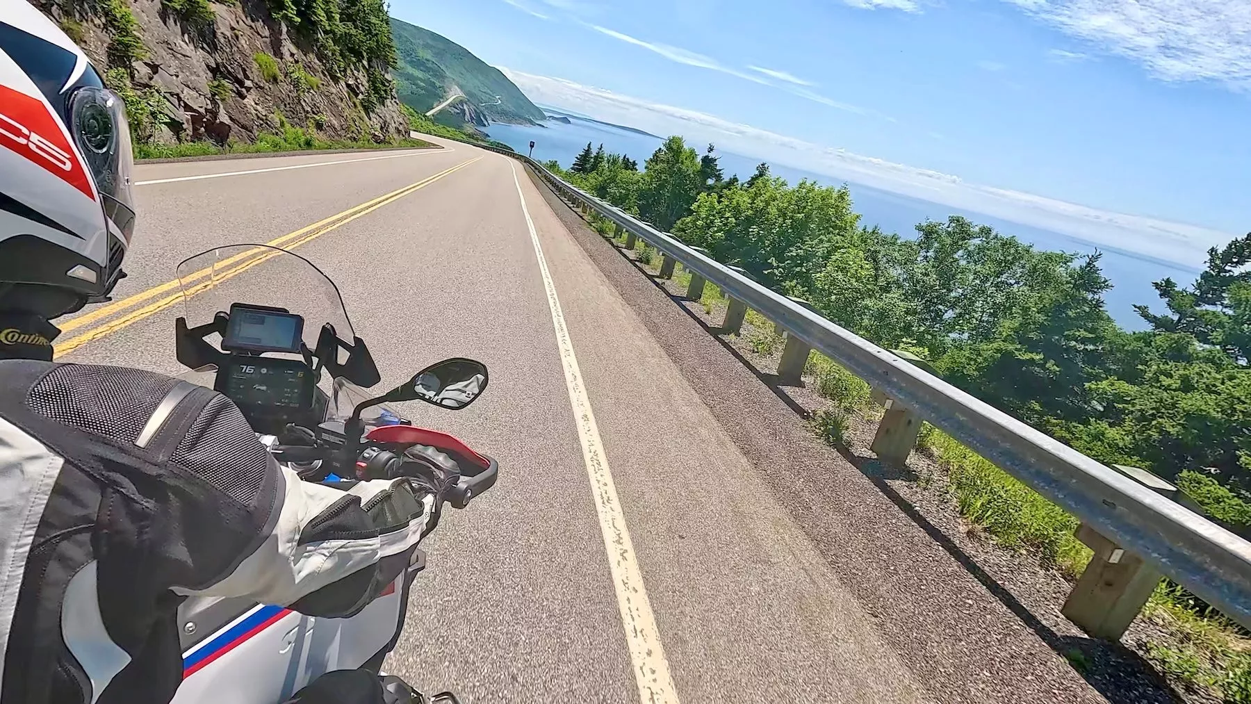 Riding the Cabot Trail: A Top Motorcycle Destination in North America. Surprisingly Quiet on Weekdays!