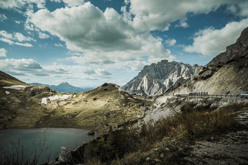 Das malerische Sellajoch