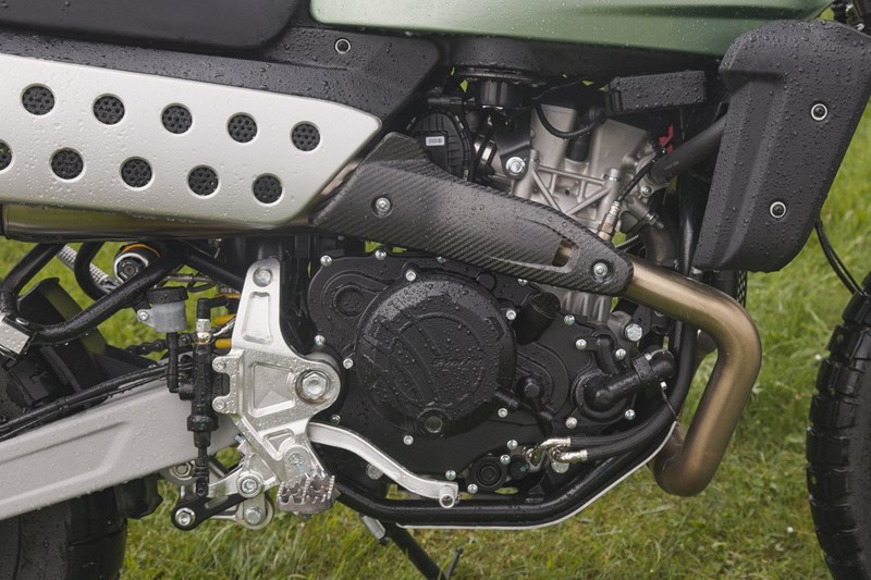 Der Minarelli Einzylinder überzeugt die Tester im Offroad-Einsatz.