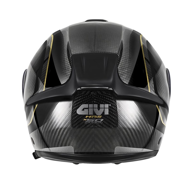GIVI Modularhelm X50 Carbon Black Gold: Carbon und Komfort