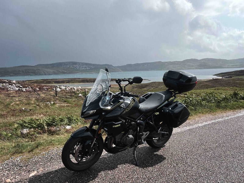 Isle of Skye mit Triumph Tiger Sport 800