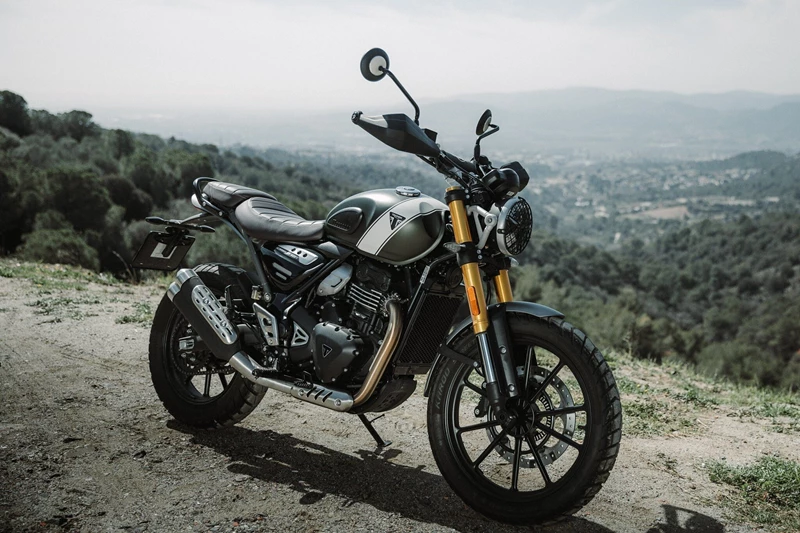 Platz 1: Triumph Scrambler 400 X Platz 1: Triumph Scrambler 400 X