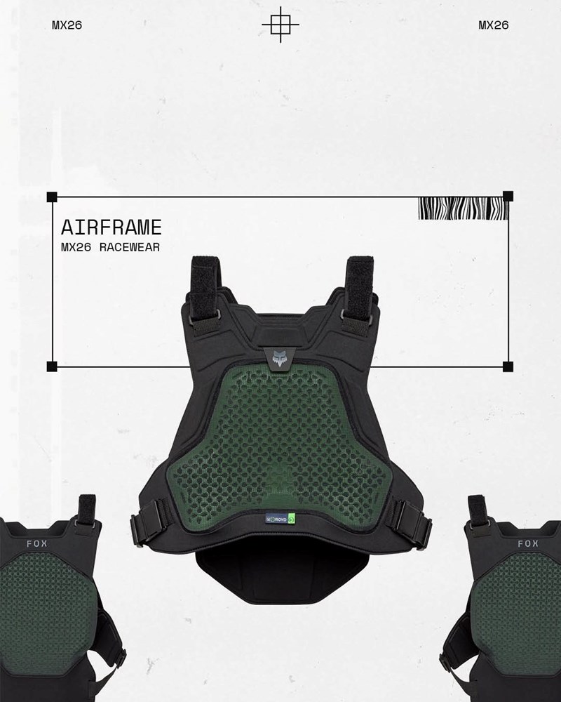 Neuer FOX Airframe Brustschutz mit CE-Zertifikat