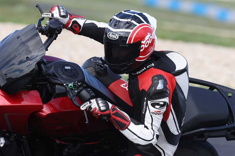Mit der Pan America ST bei unseren 1000PS Bridgestone Trackdays am Pannoniaring