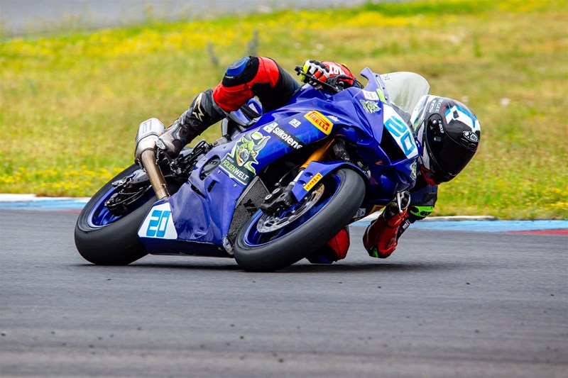 Baumgartner 20, auf seiner Yamaha R6