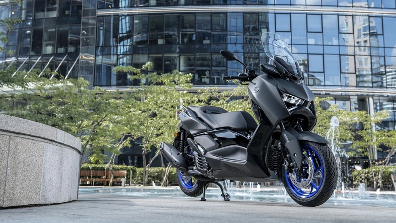Platz 3: Yamaha XMAX 125. Platz 3: Yamaha XMAX 125.