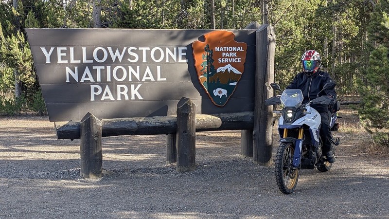 Motorradreise zum Yellowstone Nationalpark