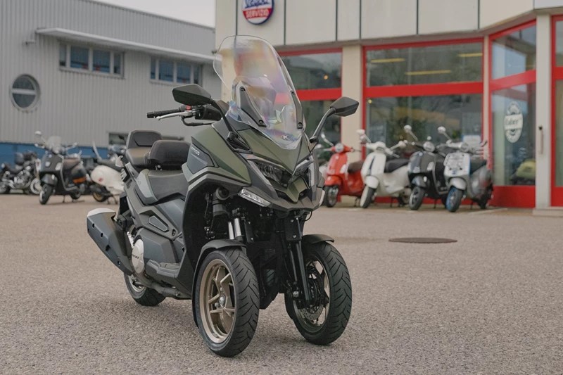 Platz 2: Kymco CV3 Platz 2: Kymco CV3