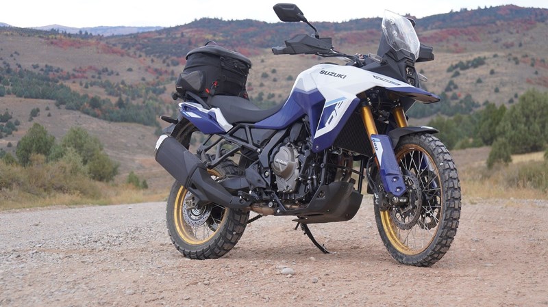 Nous a transportés sur 2700 km à travers le Far West - Suzuki V-Strom 800DE